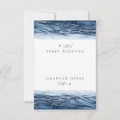 MAIRI Lake Ocean Waters Destination Place Cards 出欠カード (正面)