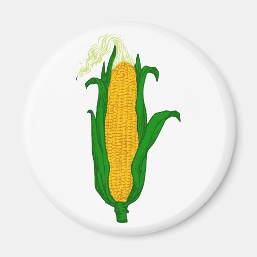Mais Maiskolben corn cob マグネット (正面)