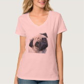 Mais pugs menos drogas tシャツ (正面)