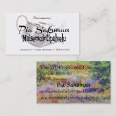 Maisemointipalvelu 名刺 (正面/裏面)