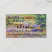 Maisemointipalvelu 名刺 (裏面)