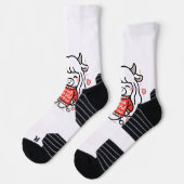 Maisie Moo Moo-tiful Socks ソックス (左)