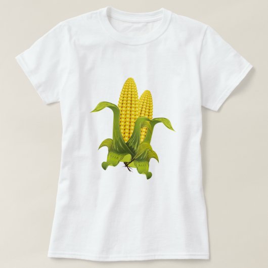 Maiskolben corn cobs tシャツ (デザイン正面)