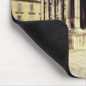 Maison Carree、紀元前のc.19の眺め マウスパッド (コーナー)