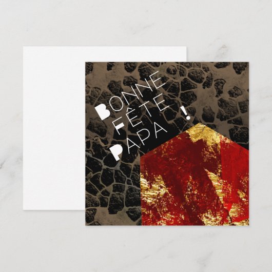 Maison en feu - Fête des pères (正面/裏面)