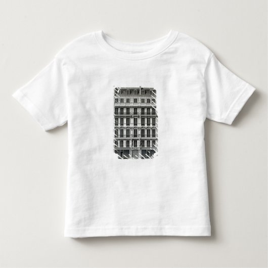 Maison Loyer、No3 Rue de la Paix、パリ トドラーTシャツ (正面)