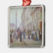 Maison Paquinを残している労働者 メタルオーナメント (左)