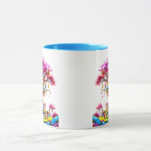 Maison perchée dans un arbre magique. マグカップ (中央)