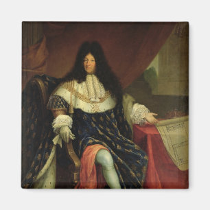 Maison Royaleの計画を保持するルイ14世 マグネット