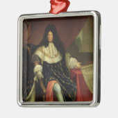 Maison Royaleの計画を保持するルイ14世 メタルオーナメント (左)