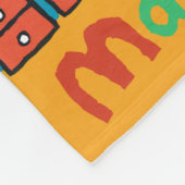 Maisyおよびシリルは場面休暇で出かけます フリースブランケット (角)