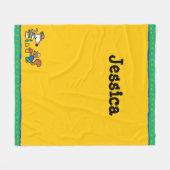 Maisyおよびシリルは砂の城を造ります フリースブランケット (正面(横))