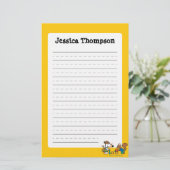 Maisyおよびシリルは砂の城を造ります 便箋 (スタンド正面)