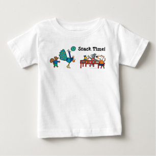 Maisyおよび友人の就学前の軽食の時間 ベビーTシャツ