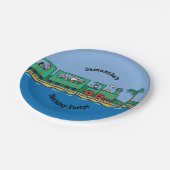 Maisyおよび友人の誕生日 ペーパープレート (アングル)