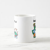 Maisyおよび友人は図書館を楽しみます コーヒーマグカップ (中央)