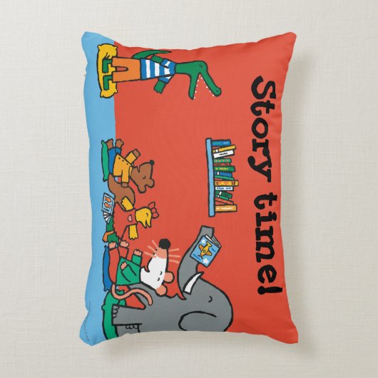 Maisyおよび友人は物語の時間を嘲笑します アクセントクッション (正面(垂直))