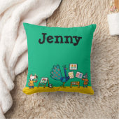 Maisyが付いているペンキ! クッション (ブランケット)