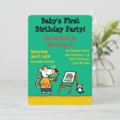 Maisyが付いているペンキ! 招待状 (スタンド正面)