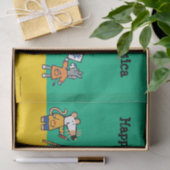 Maisyが付いているペンキ! 薄葉紙 (ギフト)