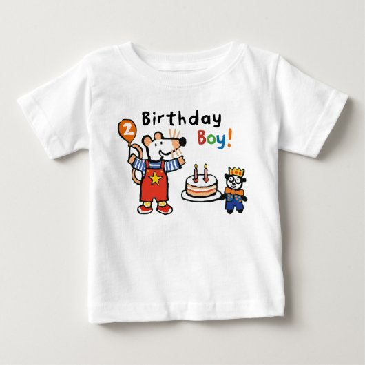 Maisyの誕生日おめでとう、2歳！ ベビーTシャツ (正面)