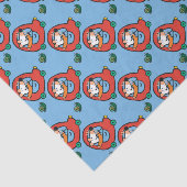 Maisyはかわいく赤い車を運転します 薄葉紙 (詳細)