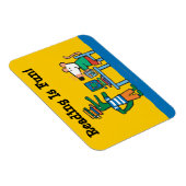 Maisy and Friends 楽しむ the Library マグネット (右側)