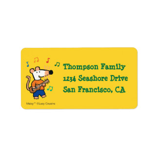 Maisy and Friends 遊 in the band ラベル