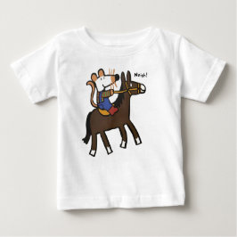 Maisy Rides a Horse ベビーTシャツ