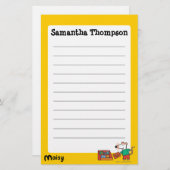 Maisy with Library Books 便箋 (正面/裏面)