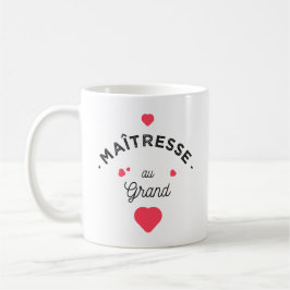 Maitresse au grand coeur コーヒーマグカップ