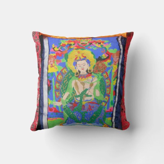 Maitreya仏の枕 クッション (裏面)