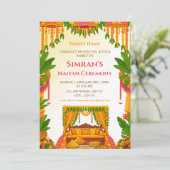 Maiyan Ceremony Invitation Card 招待状 (スタンド正面)