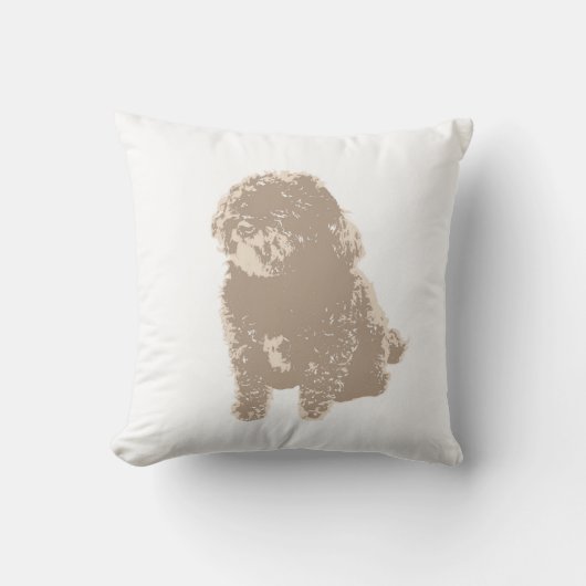 Maizy犬の枕 クッション (正面)