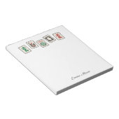 Maj Jonggメモ帳 ノートパッド (アングル)