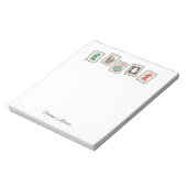 Maj Jonggメモ帳 ノートパッド (回転)