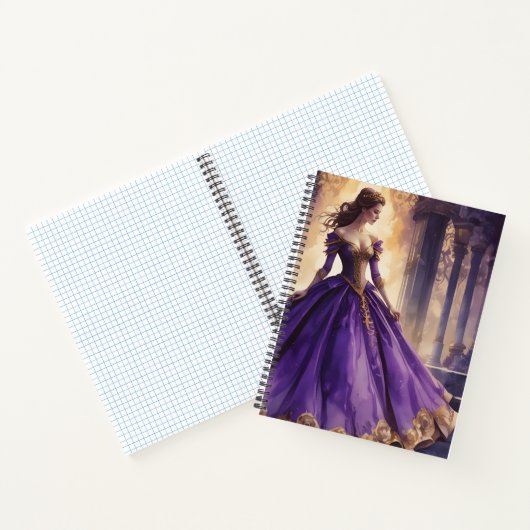 Majestad Violeta ノートブック (内部)