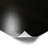 Majestätischer Fuchsbrauner Hengst im Dunkeln フォトプリント (角)