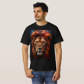 Majestätischer Löwe  Tシャツ (正面フル)