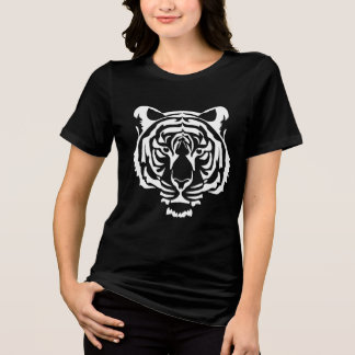 Majestätischer Tiger トライブレンドTシャツ