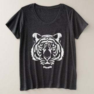 Majestätischer Tiger プラスサイズTシャツ