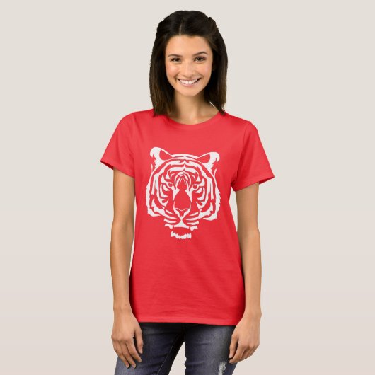 Majestätischer Tiger Tシャツ (正面フル)