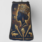 Majestic African queen portrait  ゴルフヘッドカバー (回転90)