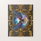 Majestic American Eagle Freedom Justice  ジグソーパズル (縦)