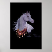Majestic Arabian Horse Poster ポスター (正面)