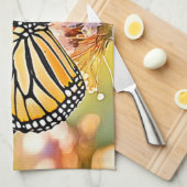 Majestic Butterfly Close Up Design キッチンタオル (四つ折り)