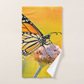 Majestic Butterfly Close Up Design バスタオルセット (ハンドタオル)