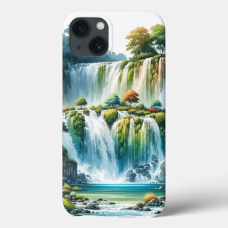 Majestic Cascade Serenity iPhone 13ケース
