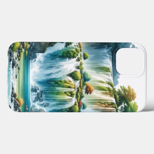 Majestic Cascade Serenity Case-Mate iPhoneケース (裏面 (横))