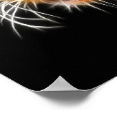 Majestic Cat Leopard Head ポスター (角)